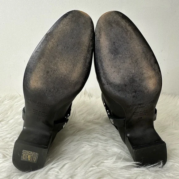 Zadig & Voltaire Women’s Trouble Ankle Boots Size 8 - Picture 8 of 15
